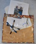 (image for) Travel Themed Project Bag